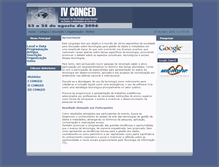 Tablet Screenshot of conged.deinfo.uepg.br