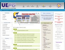 Tablet Screenshot of portal.uepg.br